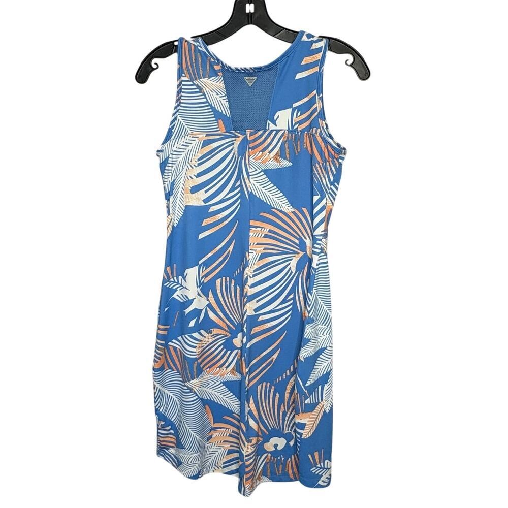 Columbia Sleeveless PFG Sporty Athletic Midway Bay Omni Freeze Dress Size Small